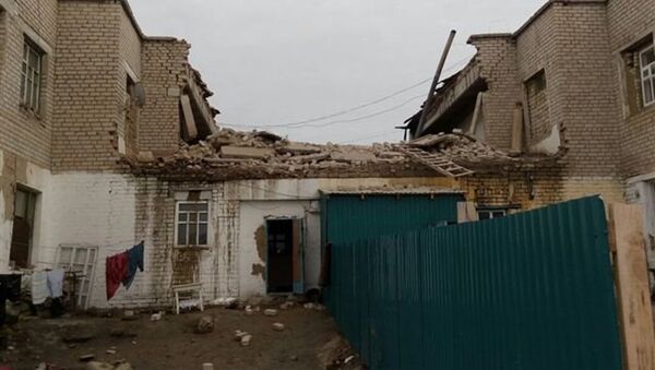 Обрушение жилого дома в Кызылорде - Sputnik Казахстан