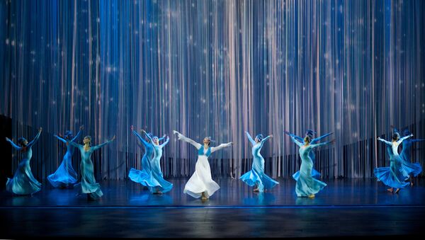 Одноактный балет современного хореографа Мукарам Авахри Жусан - Sputnik Казахстан