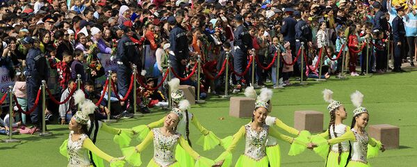 Наурыз 2018 в Алматы Наурыз 2018 в Алматы - Sputnik Казахстан