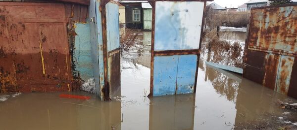 Талая вода в Шемонаихинском районе ВКО Талая вода в Шемонаихинском районе ВКО - Sputnik Казахстан