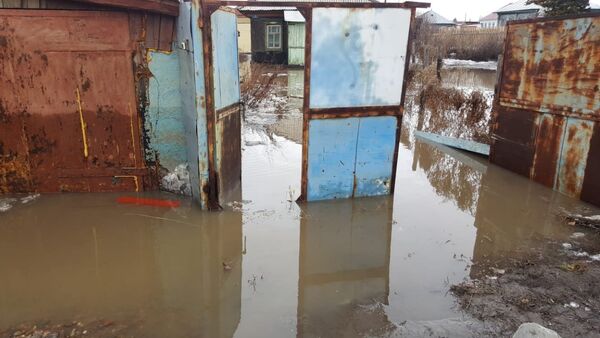 Талая вода в Шемонаихинском районе ВКО - Sputnik Казахстан