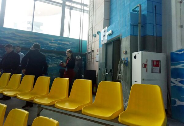 Запасные выходы из дельфинария - Sputnik Казахстан