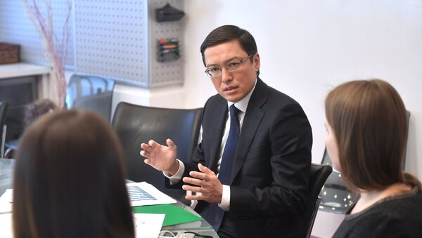 Председатель Национального банка Республики Казахстан Данияр Акишев - Sputnik Казахстан