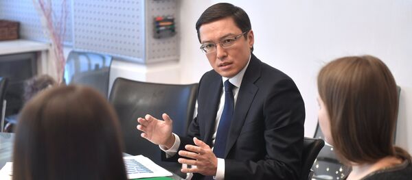 Председатель Национального банка Республики Казахстан Данияр Акишев Председатель Национального банка Республики Казахстан Данияр Акишев - Sputnik Казахстан