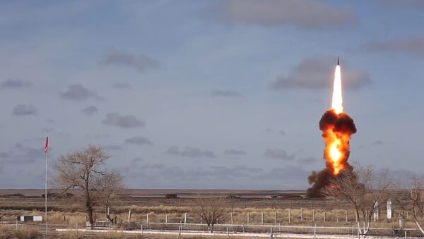 Испытание в Казахстане ракеты российской системы ПРО, архивное фото - Sputnik Казахстан