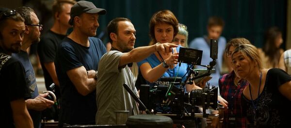 Съемки фильма Амре - Sputnik Казахстан