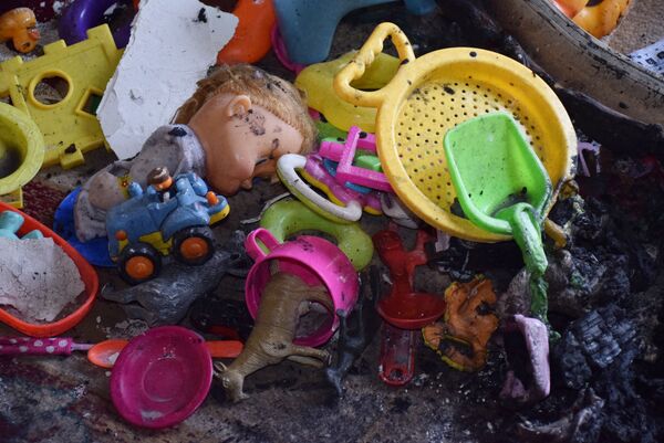 Квартиры после пожара в алматинском микрорайоне Кок Жиек Квартиры после пожара в алматинском микрорайоне Кок Жиек - Sputnik Казахстан