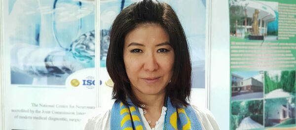 Заместитель генерального директора Республиканского центра развития здравоохранения Айман Искакова Заместитель генерального директора Республиканского центра развития здравоохранения Айман Искакова - Sputnik Казахстан