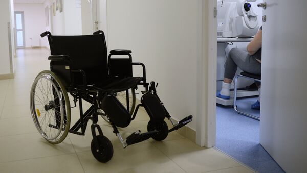 Инвалидная коляска, архивное фото - Sputnik Казахстан