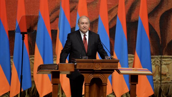 Президент Армении Армен Саркисян - Sputnik Казахстан