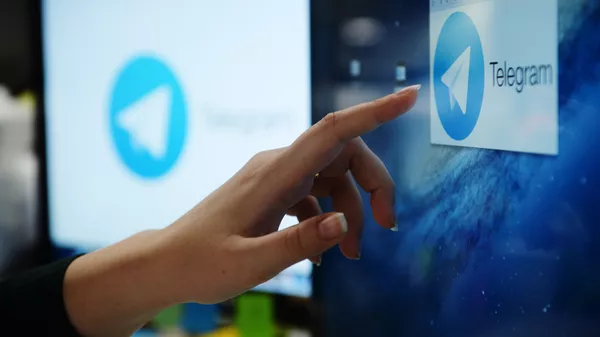 Мессенджер Telegram, архивное фото - Sputnik Казахстан