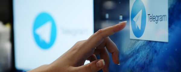 Мессенджер Telegram, архивное фото Мессенджер Telegram, архивное фото - Sputnik Казахстан