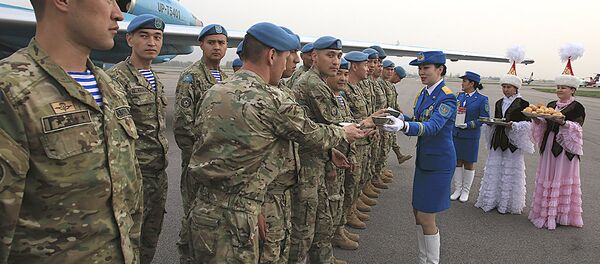 Казахстанские миротворцы - Sputnik Казахстан