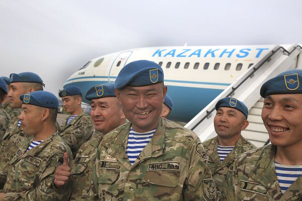 Казахстанские миротворцы - Sputnik Казахстан