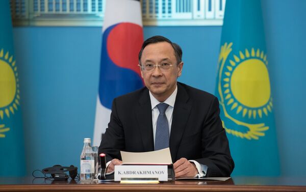 Министр иностранных дел Казахстана Кайрат Абдрахманов - Sputnik Казахстан