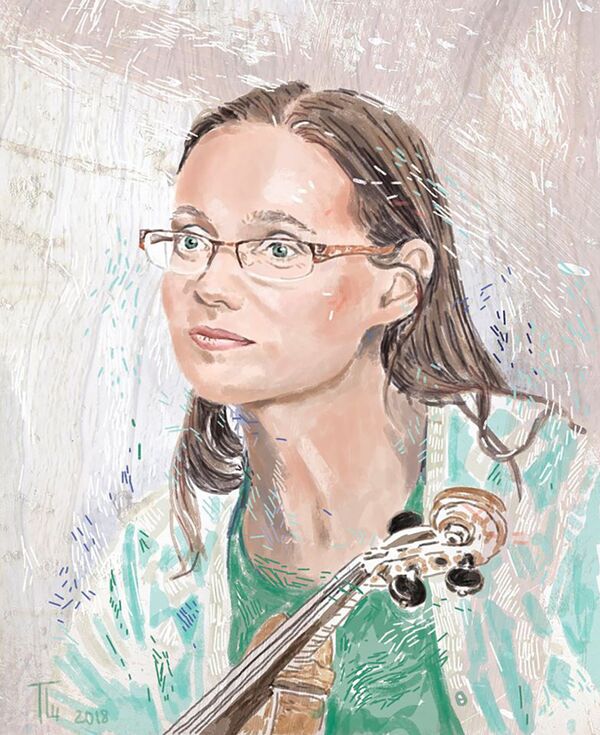 Нина Дашевская - скрипачка и писательница из Твери - Sputnik Казахстан