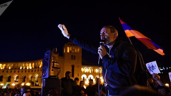 Протесты оппозиции в Ереване - Sputnik Казахстан