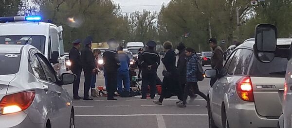 Автобус сбил девушку - Sputnik Казахстан