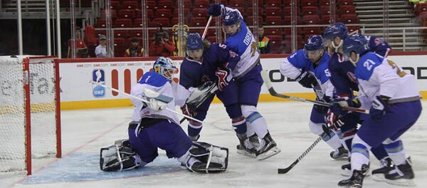 Сборная Казахстана взяла вверх над сборной Великобритании, которую разгромила со счетом 6:1 - Sputnik Казахстан