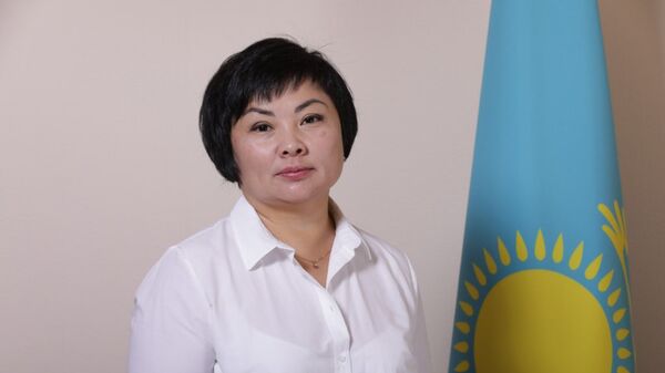Директор департамента дошкольного и среднего образования Шолпан Каринова - Sputnik Казахстан
