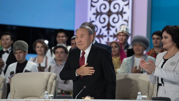 Глава РК Нурсултан Назарбаев на XXVI сессии Ассамблеи народа Казахстана - Sputnik Казахстан