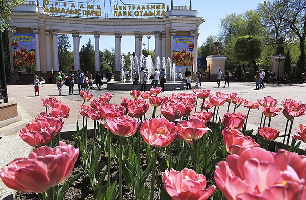 Фестиваль тюльпанов - Sputnik Казахстан
