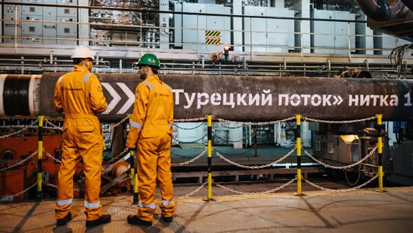 Завершено строительство первой нитки Турецкого потока - Sputnik Казахстан