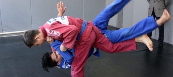 Школа грэпплинга открылась в детском доме Астане - Sputnik Казахстан