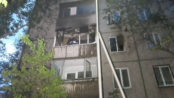 Квартира загорелась в Алмалинском районе - Sputnik Казахстан