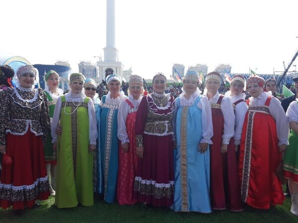 Ансамбль Радуга движения ЛАД - Sputnik Казахстан