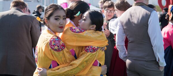 В столице празднуют День единства народа Казахстана В столице празднуют День единства народа Казахстана - Sputnik Казахстан