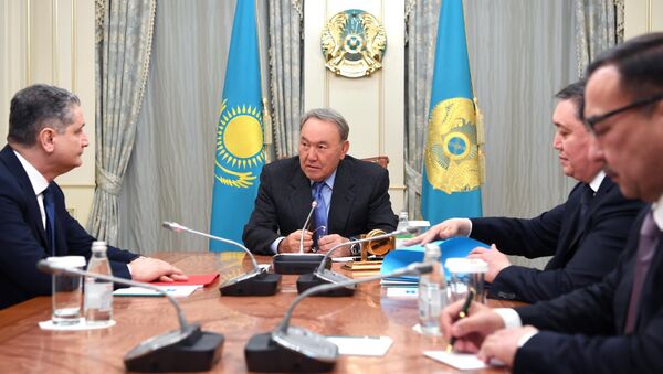 Встреча с председателем Коллегии Евразийской экономической комиссии Тиграном Саркисяном - Sputnik Казахстан
