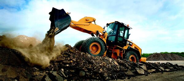 Фронтальный погрузчик, иллюстративное фото - Sputnik Казахстан