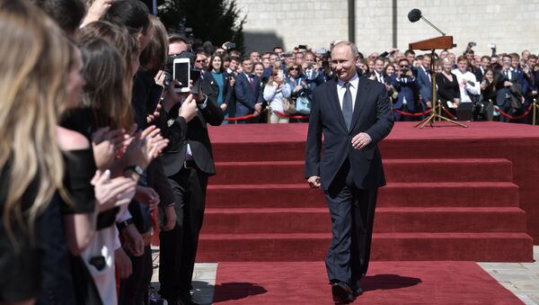Президент РФ Владимир Путин после инаугурации - Sputnik Казахстан