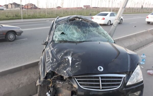 Водитель сбил на тротуаре женщину с детьми - Sputnik Казахстан