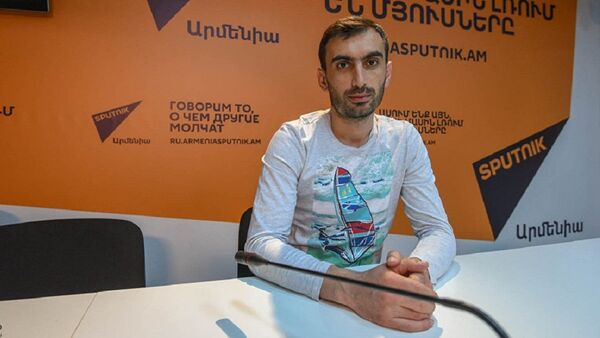 Корреспондент агентства Sputnik Армения Ашот Сафарян - Sputnik Казахстан