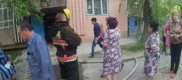 Пожар произошел в девятиэтажном доме в Таразе, эвакуированы 38 человек - Sputnik Казахстан