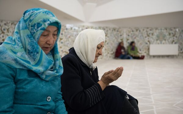Открытие новой мечети районе Сарыарка  Астаны - Sputnik Казахстан