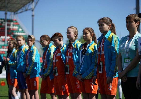 Казахстанская команда на чемпионате мира по футболу среди детей-сирот Будущее зависит от тебя - Sputnik Казахстан