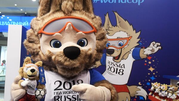 Официальный талисман чемпионата мира по футболу 2018 волк Забивака - Sputnik Казахстан