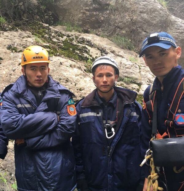 Спасательная операция в ущелье Южного Казахстана - Sputnik Казахстан