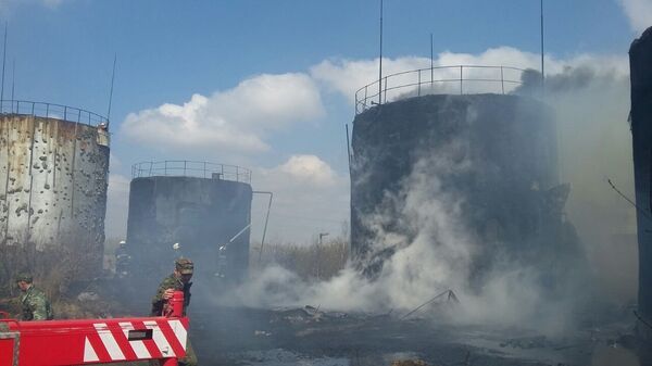 Пожар произошел на территории завода в Северном Казахстане - Sputnik Казахстан