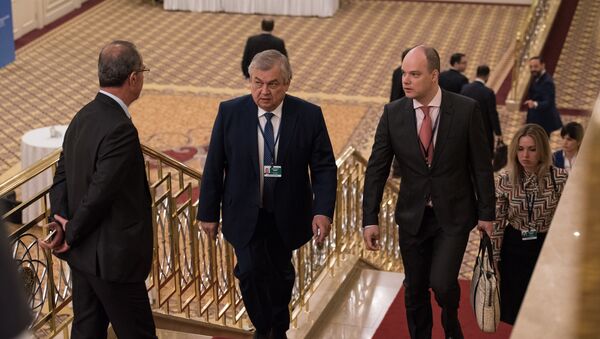 Переговоры в рамках Астанинского процесса по Сирии с участием делегаций стран-гарантов - Sputnik Казахстан