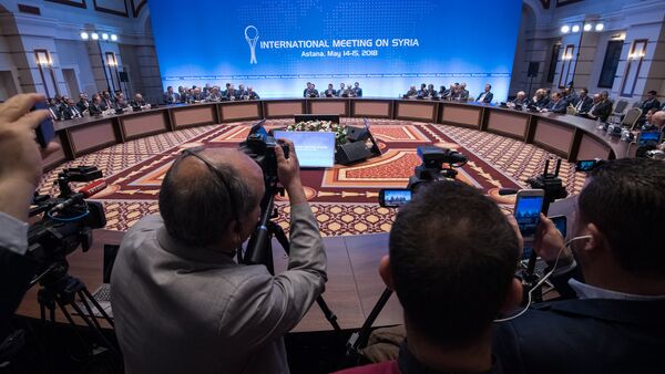 Во время девятого раунда переговоров по Сирии - Sputnik Казахстан
