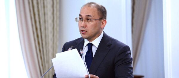 Министр информации и коммуникаций Даурен Абаев Министр информации и коммуникаций Даурен Абаев - Sputnik Казахстан