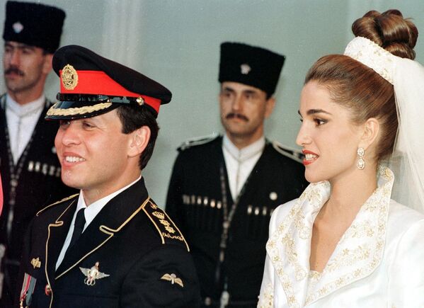 Иорданский наследный принц Абдулла II и его жена Рания - Sputnik Казахстан