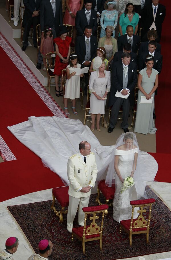 Принц Монако Альберт II и принцесса Монако Шарлин - Sputnik Казахстан