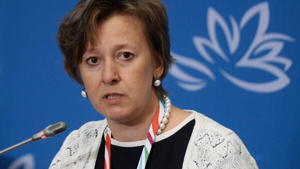 Министр по торговле Евразийской экономической комиссии Вероника Никишина - Sputnik Казахстан