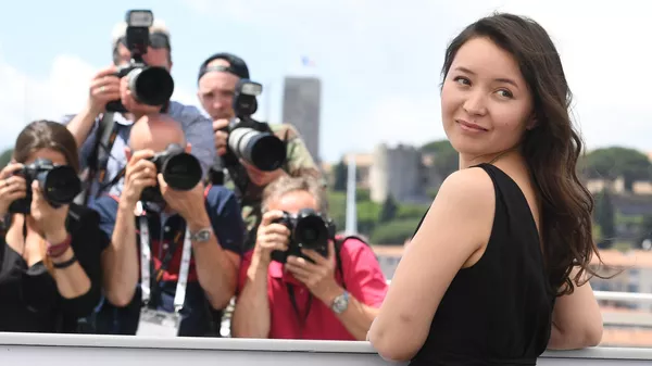 Казахстанская актриса Самал Еслямова на кинофестивале, архивное фото - Sputnik Казахстан