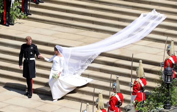 Королевская свадьба - принц Гарри и Меган Маркл - герцог и герцогиня Сассекские - Sputnik Казахстан